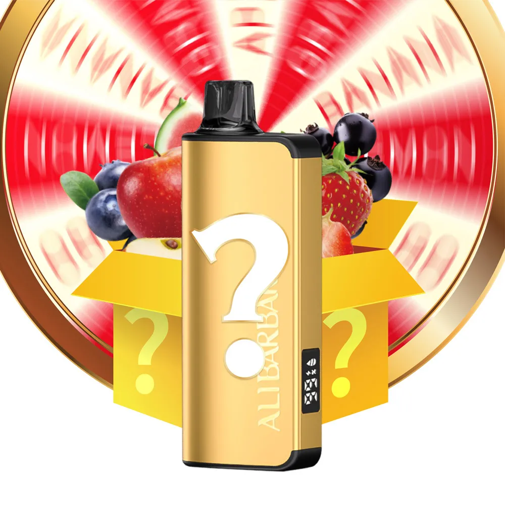 alibarbar-ingot-9000-puffs-flavour-roulette.webp Alibarbar Ingot 9000 Disposable Vape – Flavour Roulette - Image 1